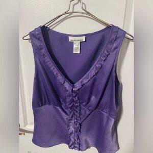 Vintage Jones New York Sport Purple Blouse